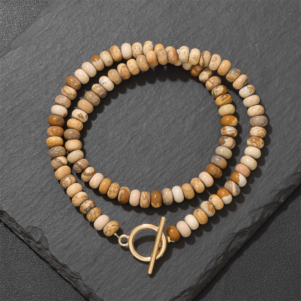 Luxy Quartz Toggle Necklace