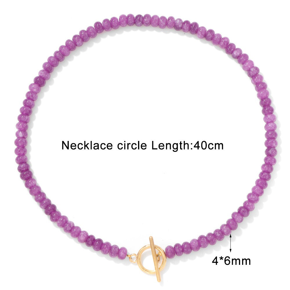 Luxy Quartz Toggle Necklace