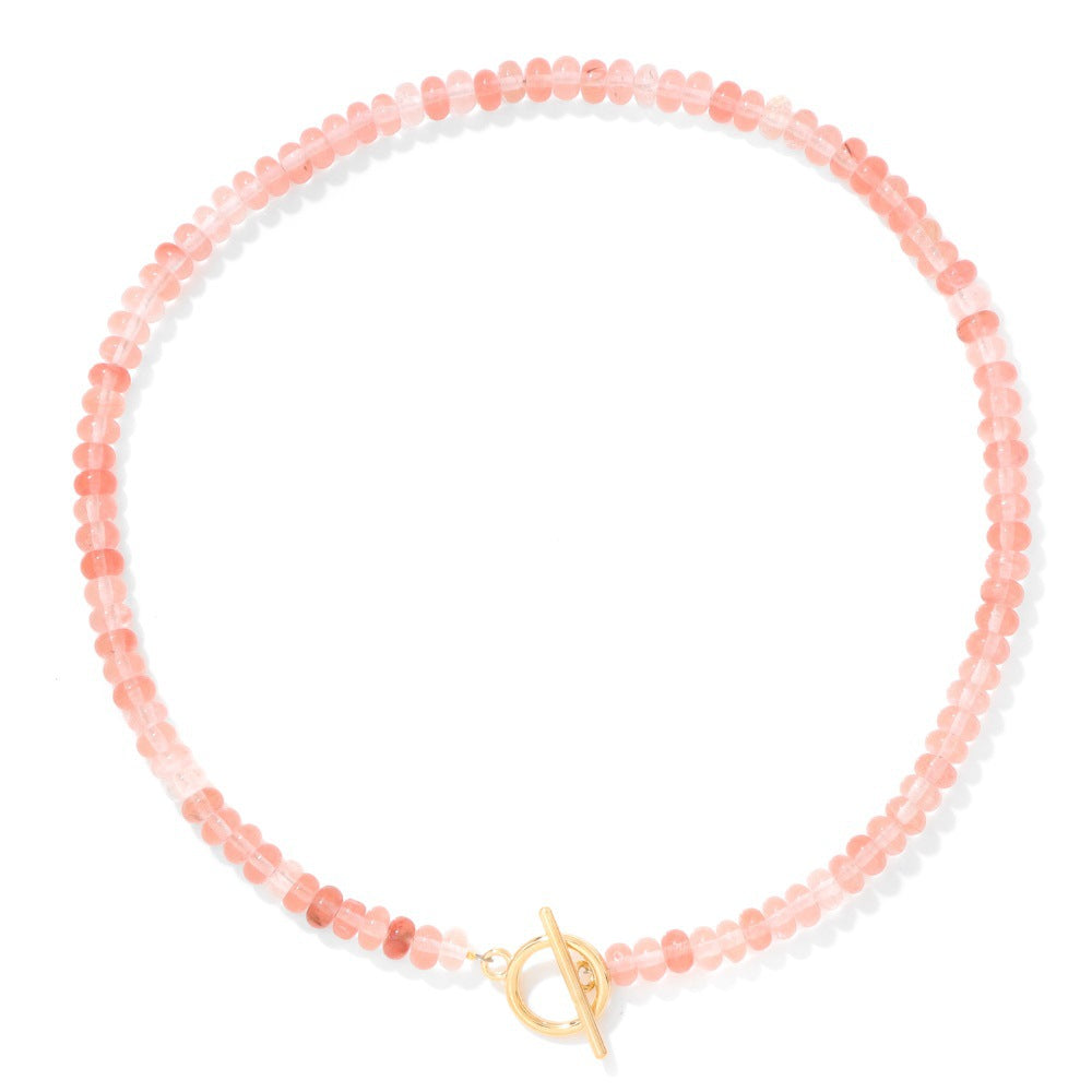 Luxy Quartz Toggle Necklace